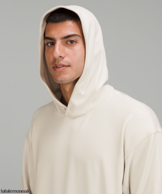 Lululemon Deutschland DELULU638 | White Opal Trainings-Hoodie Mit Entspannter Passform
